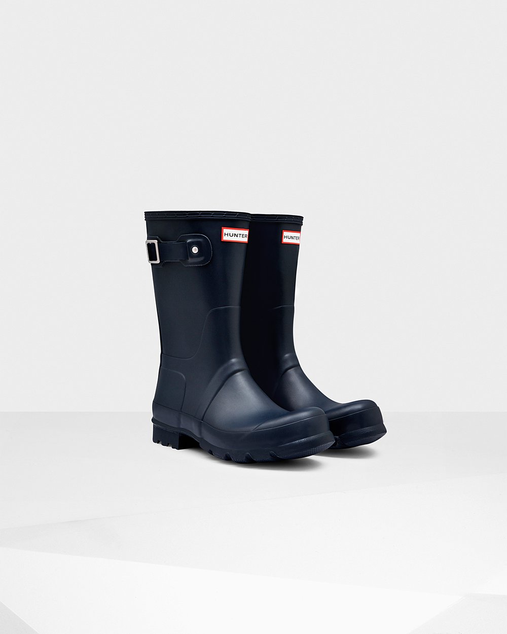 Mens Hunter Short Rain Boots Navy - Original - 6023981-EA